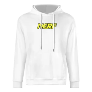 Nerf Vintage Style Distressed Cool Fun Graphic Logo Game Tee Shirt European Size Men Hoodie
