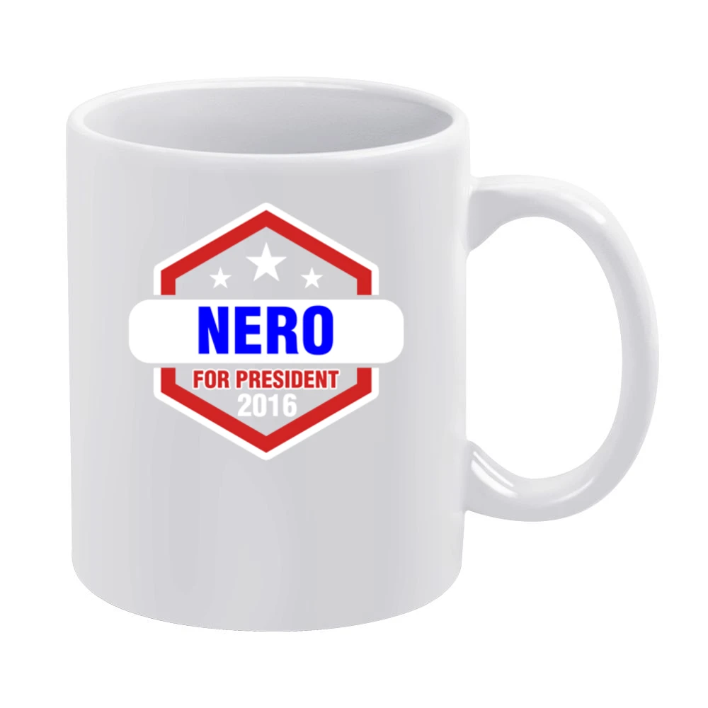 Nero For President 2016 Sons of Anarchy TV Show White Mug
