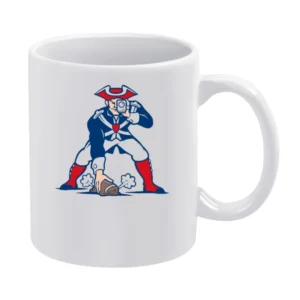 New England Football Funny Spy Gate Deflate Scandal Parody Graphic T S White Mug