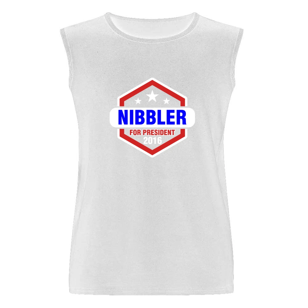 Nibbler For President 2016 Futurama TV Show Men Sleeveless T-Shirt