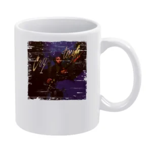 Nick Cave From Her To Eternity Album Cover Distressed Image White Mug