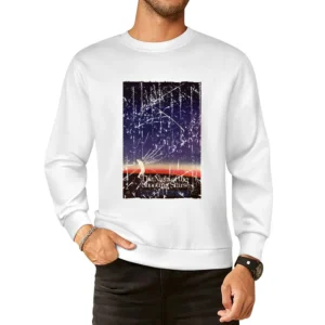 Night Of The Shooting Stars Movie Poster Retro Aged Look European Size Pullover Sweater
