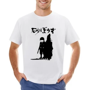 Night dark suit Kanta Mizuno Desert Style Devil ghost Desert Punk anim Asian Size Men T-Shirt