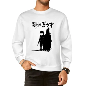 Night dark suit Kanta Mizuno Desert Style Devil ghost Desert Punk anim European Size Pullover Sweater
