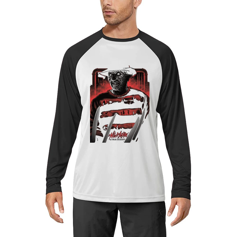Nightmare On Elm Street Men Long Sleeve T-Shirt