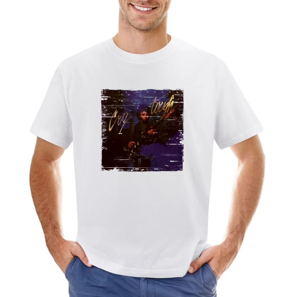 Nils Lofgren Cry Tough Album Cover Distressed Image Asian Size Men T-Shirt
