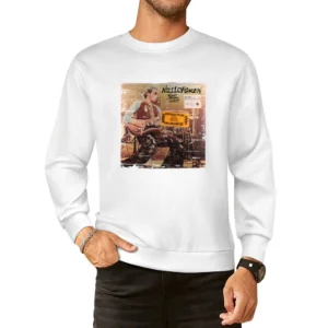Nils Lofgren Cry Tough Album Cover Distressed Image European Size Pullover Sweater