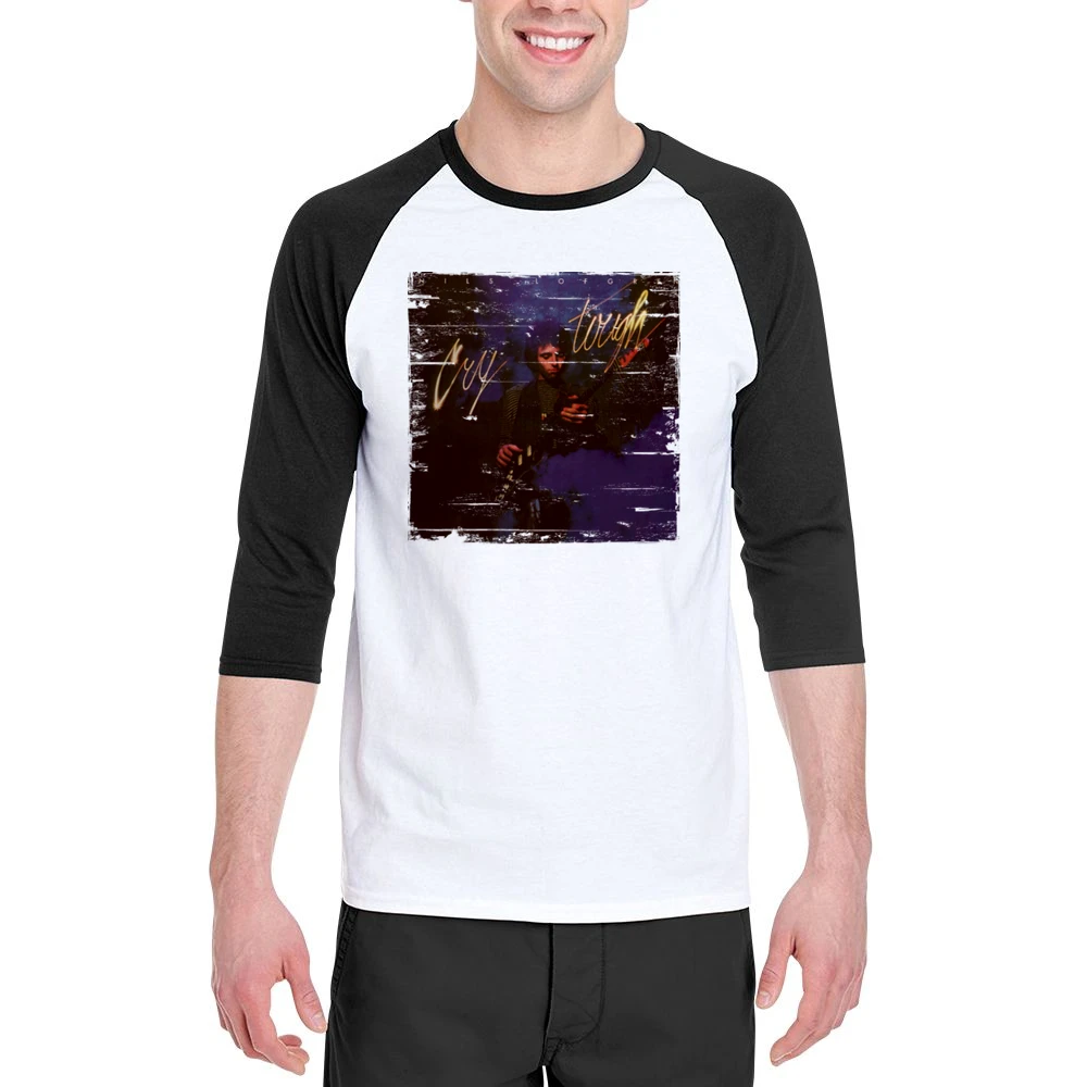 Nils Lofgren Cry Tough Album Cover Distressed Image Men 3/4 Sleeve T-Shirt