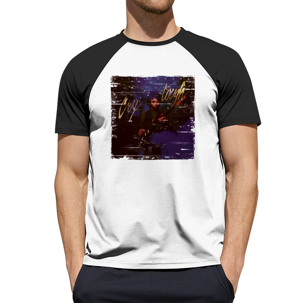 Nils Lofgren Cry Tough Album Cover Distressed Image Men Short Sleeve T-Shirt