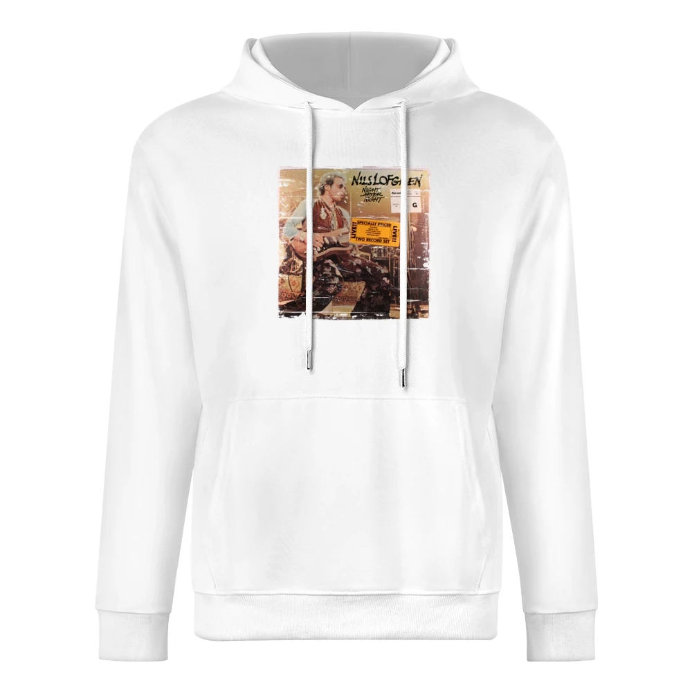 Nils Lofgren Nils Lofgren Album Cover Distressed Image European Size Men Hoodie