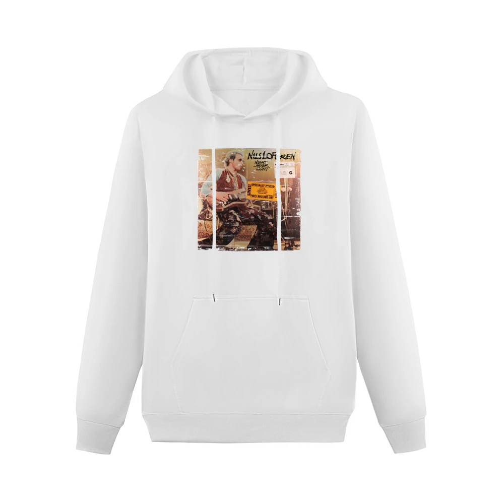 Nils Lofgren Nils Lofgren Album Cover Distressed Image Men Hoodie With Pocket