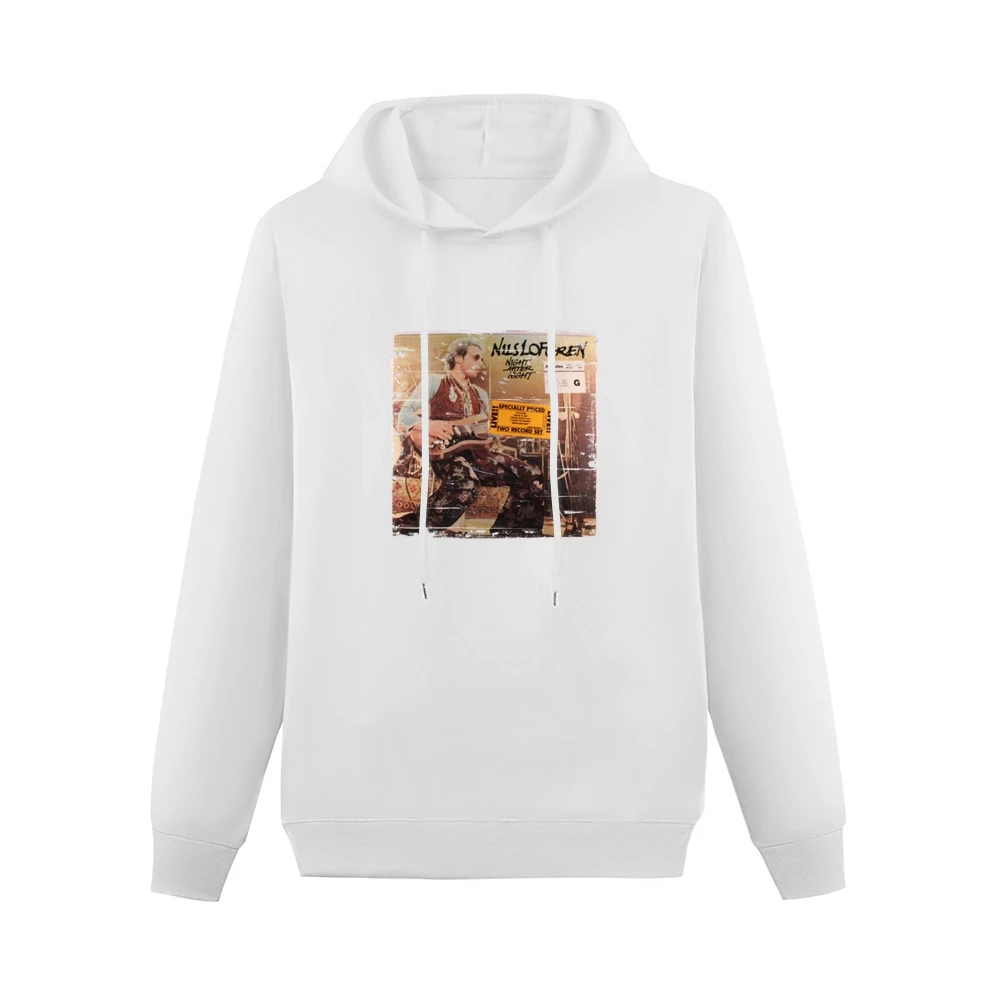Nils Lofgren Nils Lofgren Album Cover Distressed Image Men Hoodie Without Pocket