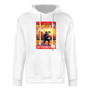 Ninja Gaiden 3 Nes Nintendo Old School Retro Video Game Fan Distressed European Size Men Hoodie