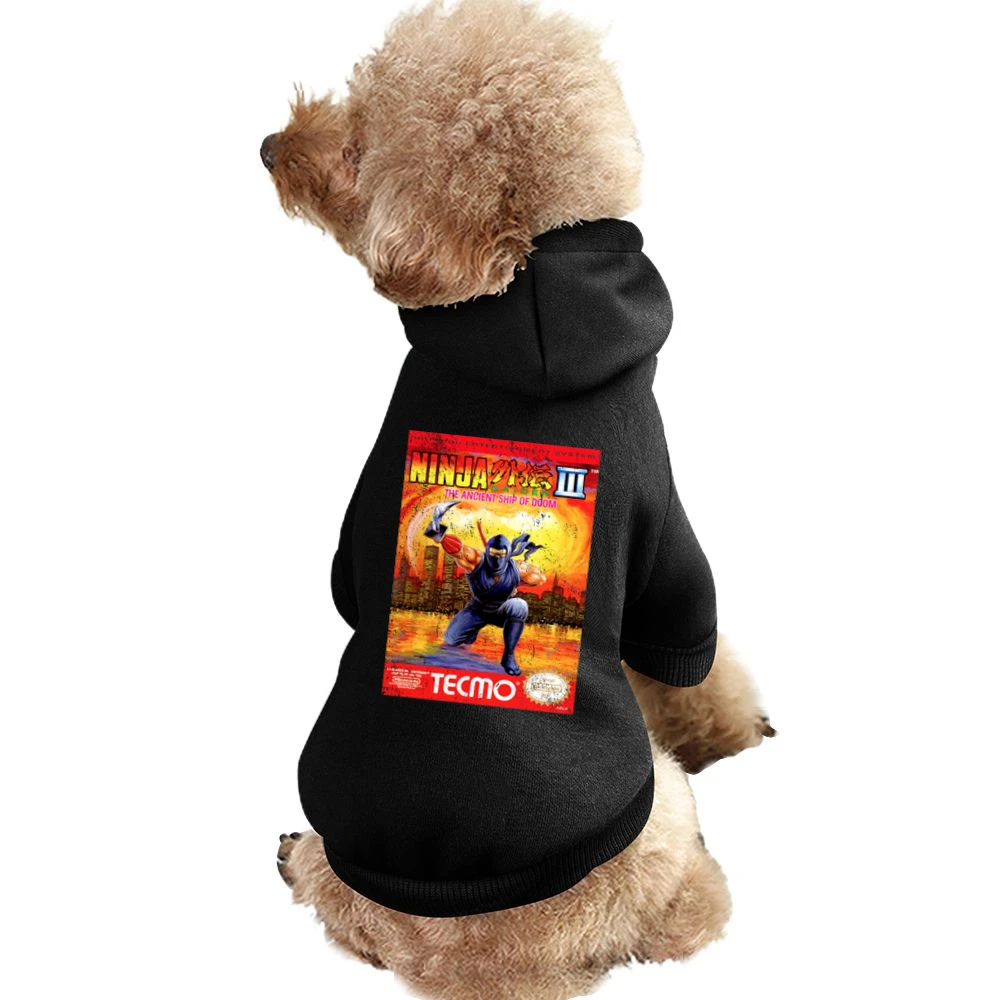 Ninja Gaiden 3 Nes Nintendo Old School Retro Video Game Fan Distressed Pet Apparel Clothes