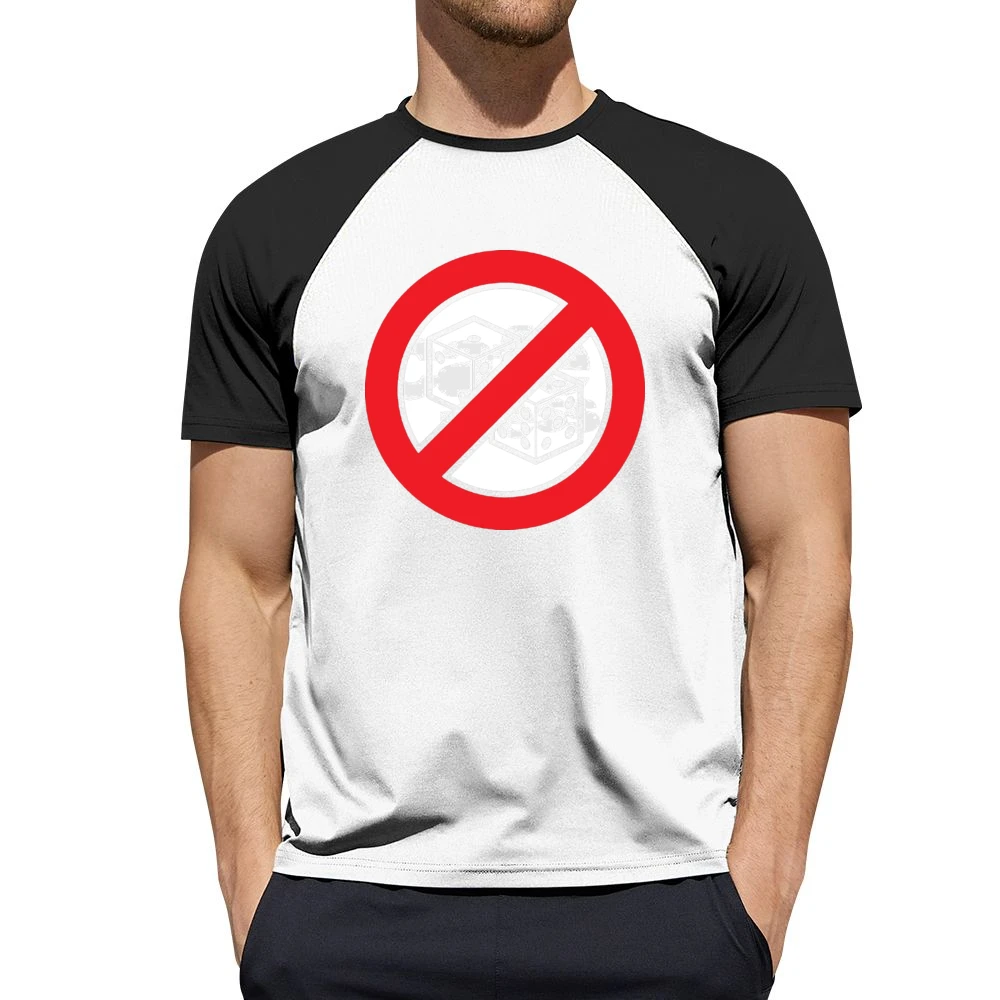 No Dice Funny Anti Game Gambling Men Short Sleeve T-Shirt