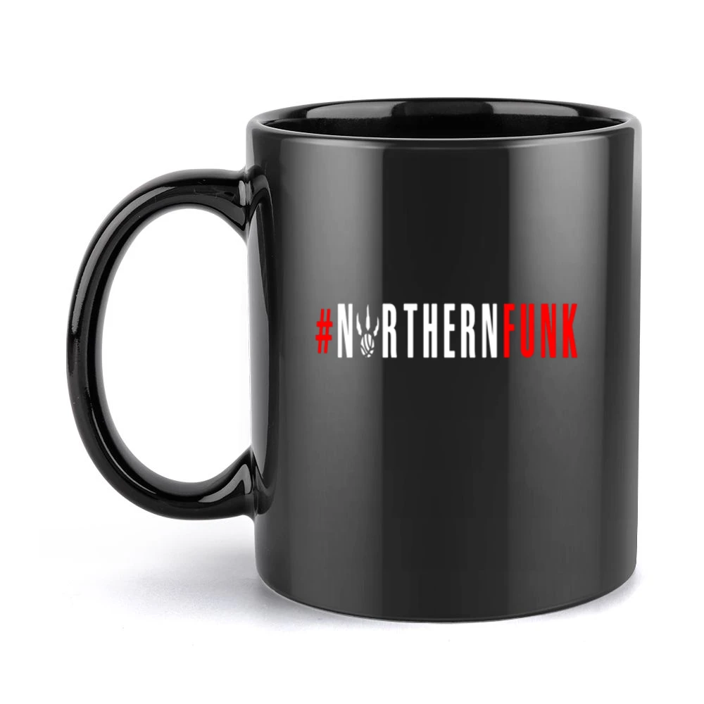 Northern Funk Raptors Tshirt Black Mug