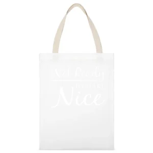 Not Ready To Make Nice Fun Dixie Chicks Natalie Maines Country Music C White Canvas Tote Shopping Bag