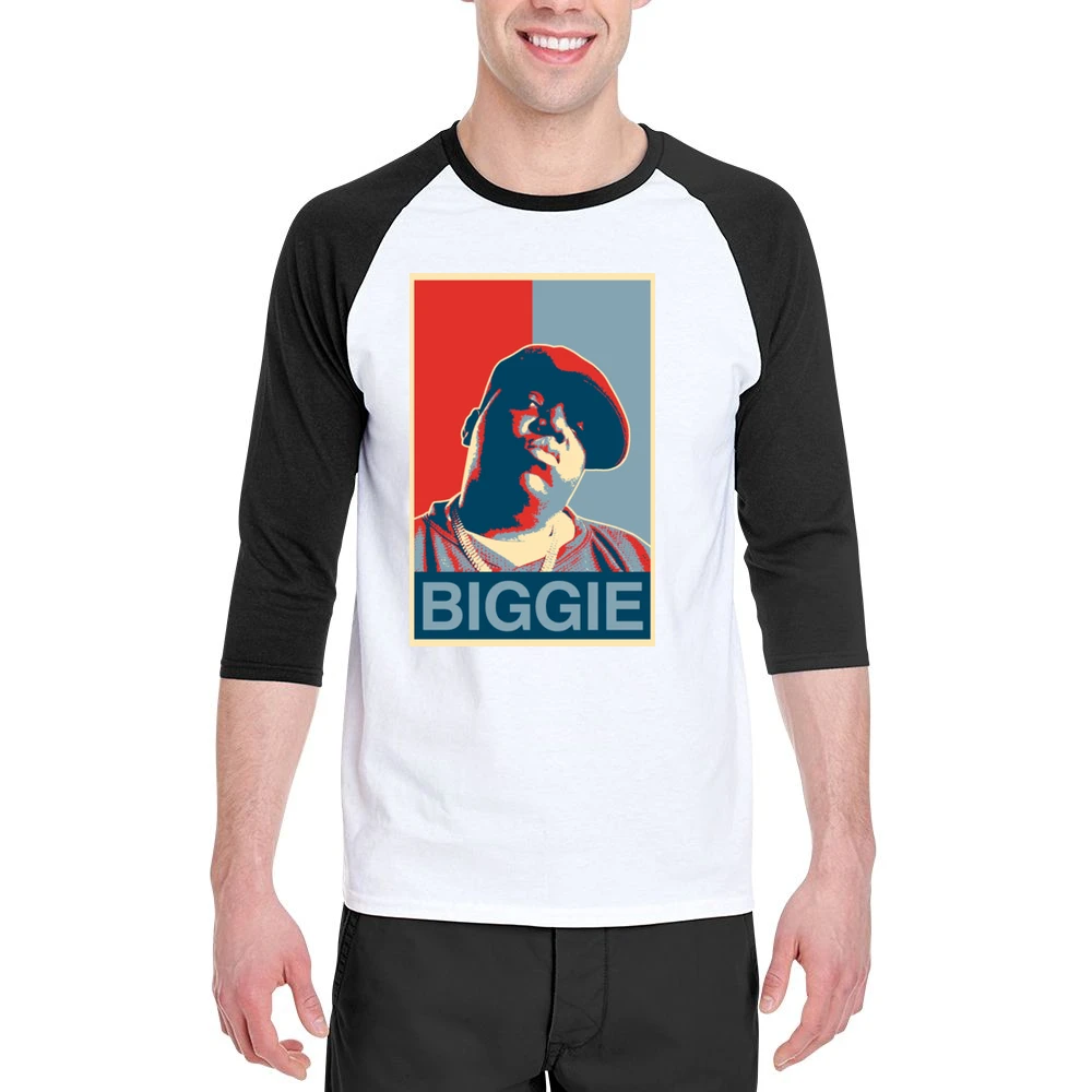 Notorious Big Hope Men 3/4 Sleeve T-Shirt