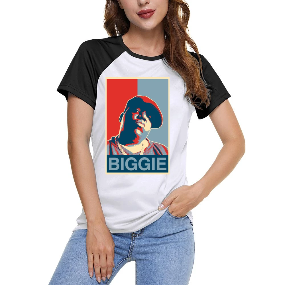 Notorious Big Hope Women Ladies Short Sleeve T-Shirt