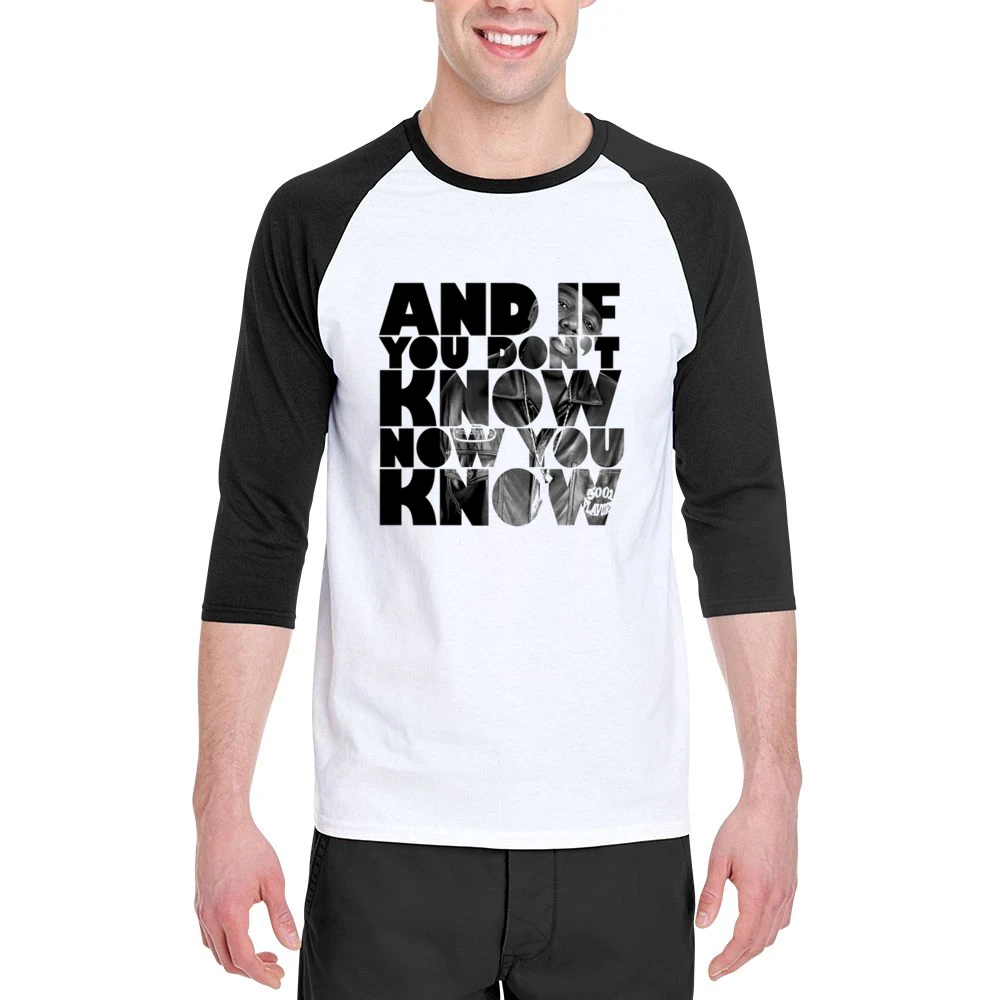Now you Know- Biggie Tshirt Men 3/4 Sleeve T-Shirt