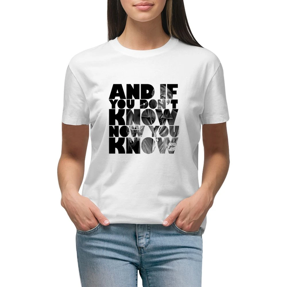 Now you Know- Biggie Tshirt Premium Women Ladies T-shirt