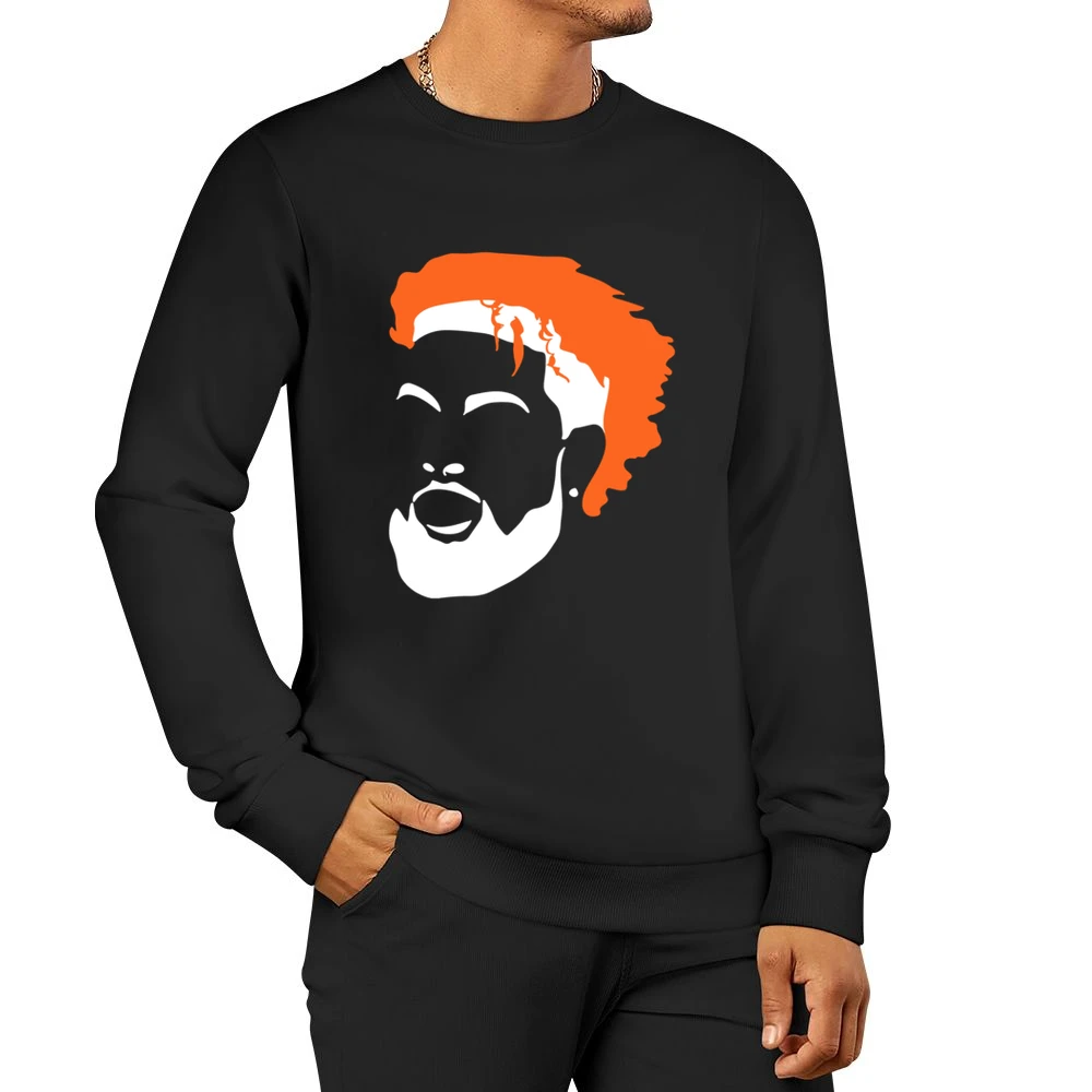 Odell Beckham Jr Obj Cleveland Football Trade Big Head Brown Men Pullover Sweatshirt
