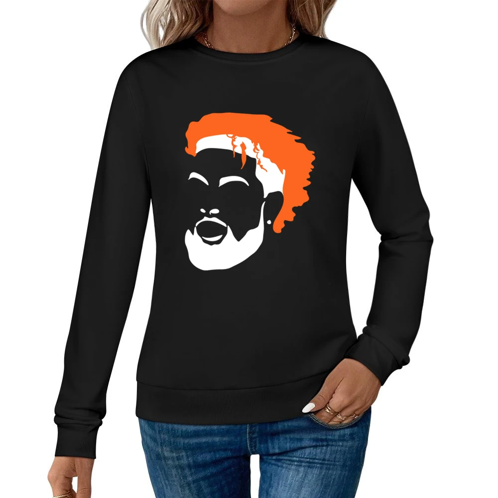 Odell Beckham Jr Obj Cleveland Football Trade Big Head Brown Women Pullover Sweatshirt