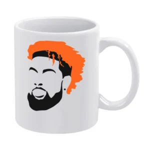 Odell Beckham Jr Obj Cleveland Football Trade Big Head Fan White Mug
