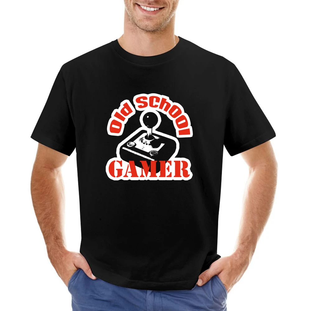 Old School Gamer Cool Retro Asian Size Men T-Shirt