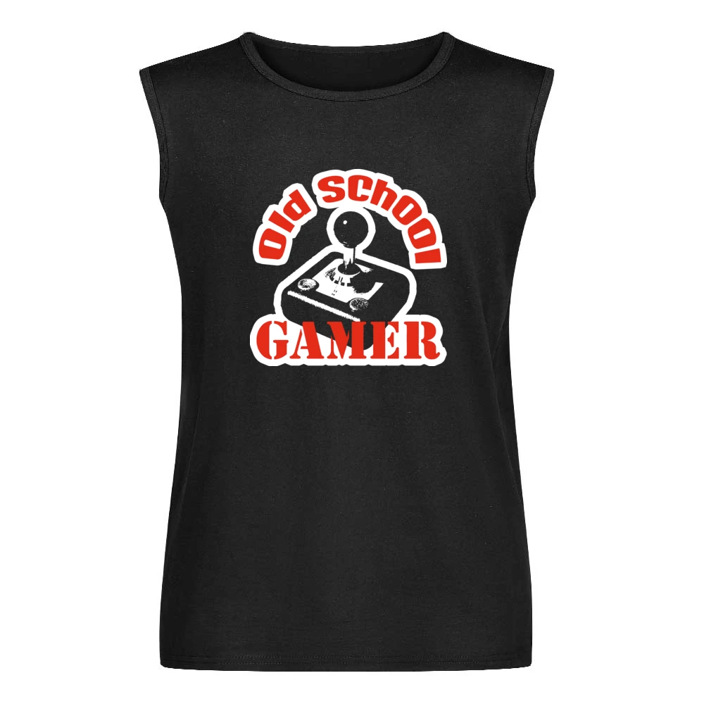 Old School Gamer Cool Retro Men Sleeveless T-Shirt