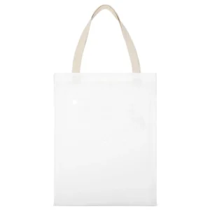Old punk never die they just stand on the back White Canvas Tote Shopping Bag