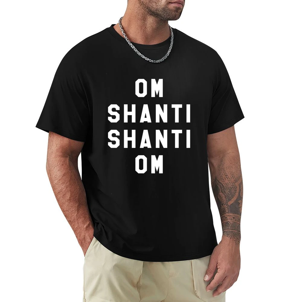 Om Shanti Shanti Om Popular Miley Cyrus Celebrity Style Graphic Tank T Premium Men T-shirt