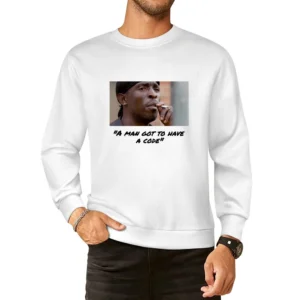 Omar Little Words Of Wisdom European Size Pullover Sweater