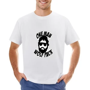 One Man Wolf Pack Hangover Tshirt (all Styles And Sizes Available) Asian Size Men T-Shirt