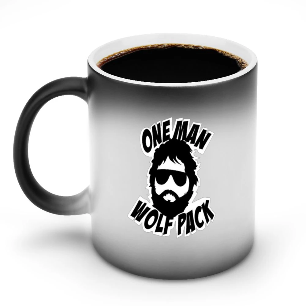 One Man Wolf Pack Hangover Tshirt (all Styles And Sizes Available) Discoloration Mug
