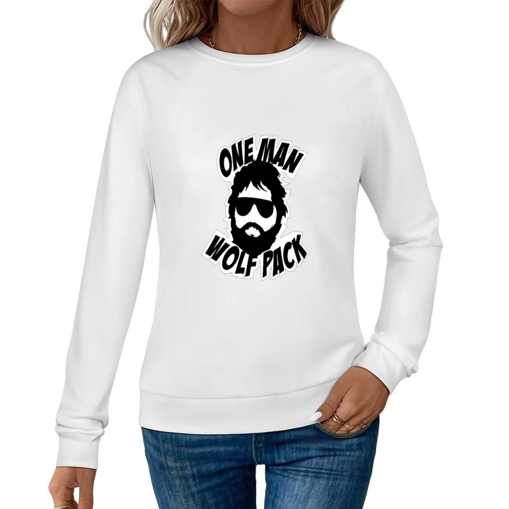 One Man Wolf Pack Hangover Tshirt (all Styles And Sizes Available) Women Pullover Sweatshirt