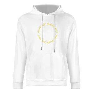 One Ring Tolkien Lord of the ring European Size Men Hoodie