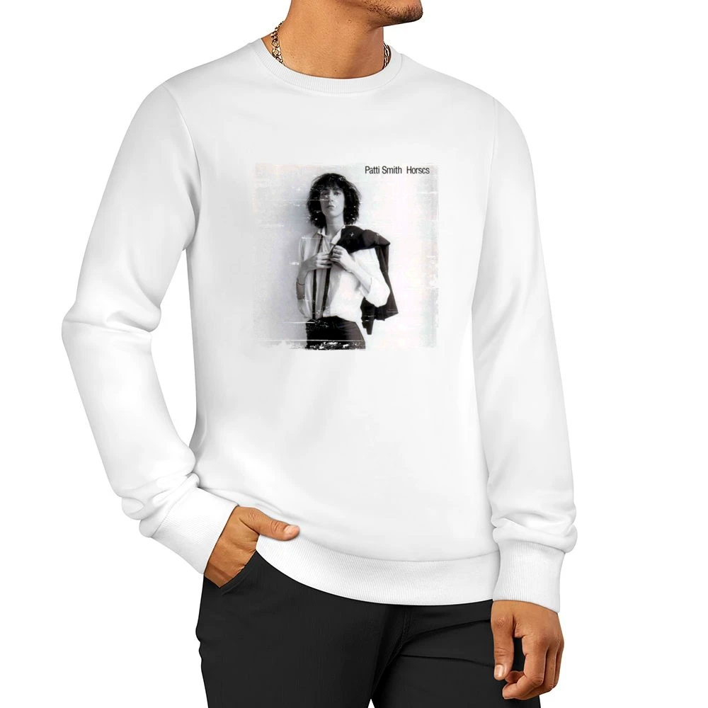 Orange Juice Texas Fever Album Cover Distressed Image Men Pullover Sweatshirt
