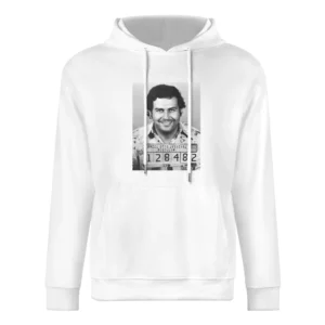 Pablo Escabar Mug Shot Tshirt European Size Men Hoodie