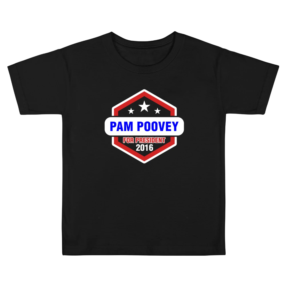 Pam Poovey For President 2016 Archer TV Show Kids Boys Girls T-Shirt