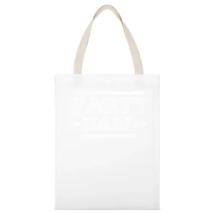 Party Hard Fun Country Tee Shirt White Canvas Tote Shopping Bag