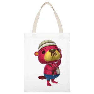 Pascal From Animal Crossing Nintendo Character Video Game White Canvas Tote Shopping Bag