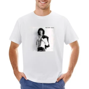 Patti Smith Horses Album Cover Distressed Image Asian Size Men T-Shirt