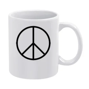 Peace Sign Popular Liam Payne Band White Mug