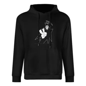 Peace from the reaper - shinigami soul eater manga European Size Men Hoodie