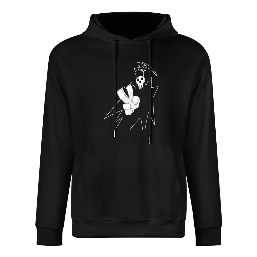 Peace from the reaper - shinigami soul eater manga European Size Men Hoodie