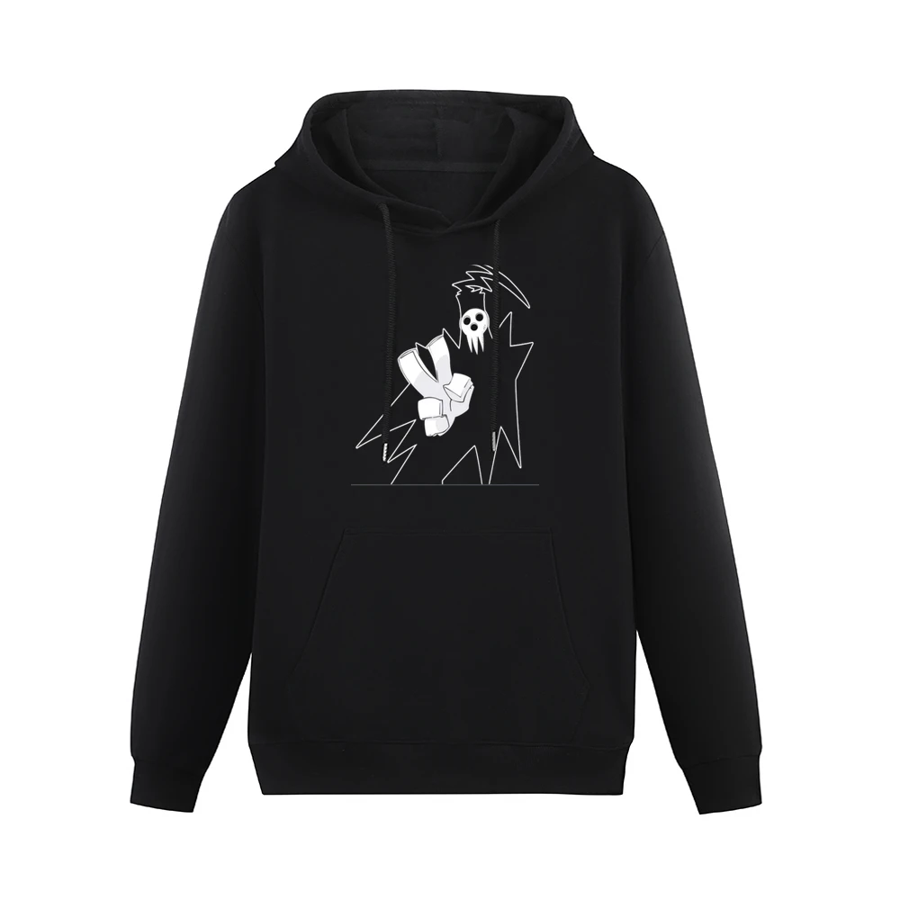 Peace from the reaper - shinigami soul eater manga Men Hoodie With Pocket