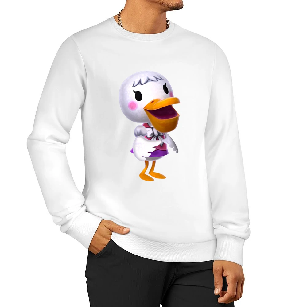 Pelly From Animal Crossing Nintendo Character Video Game Men Pullover Sweatshirt