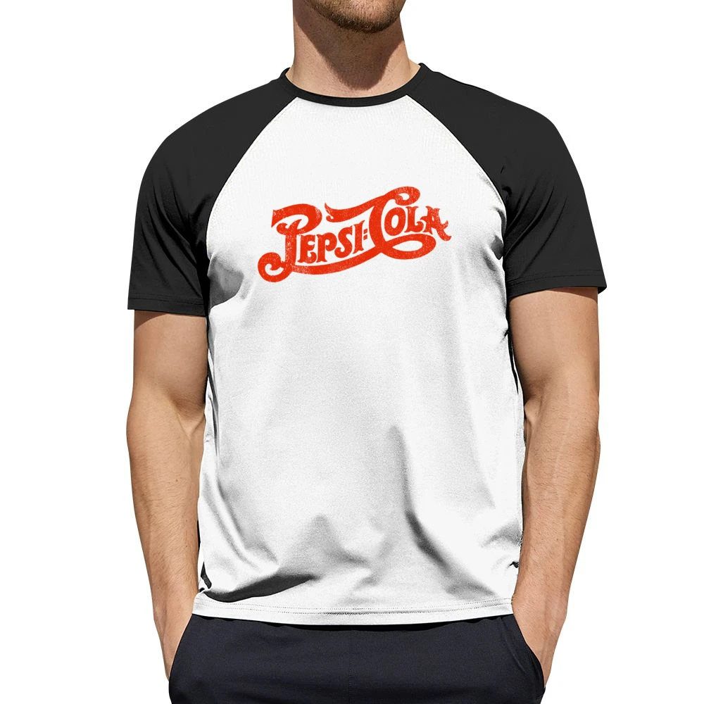 Pepsi Cola Fun Cool Vintage Style Distressed Retro Graphic Tee Shirt Men Short Sleeve T-Shirt