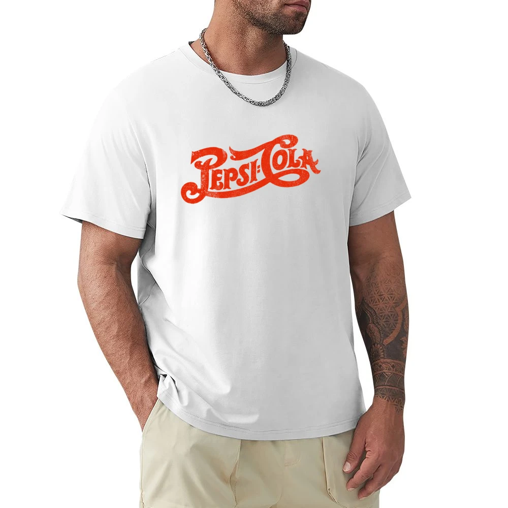 Pepsi Cola Fun Cool Vintage Style Distressed Retro Graphic Tee Shirt Premium Men T-shirt